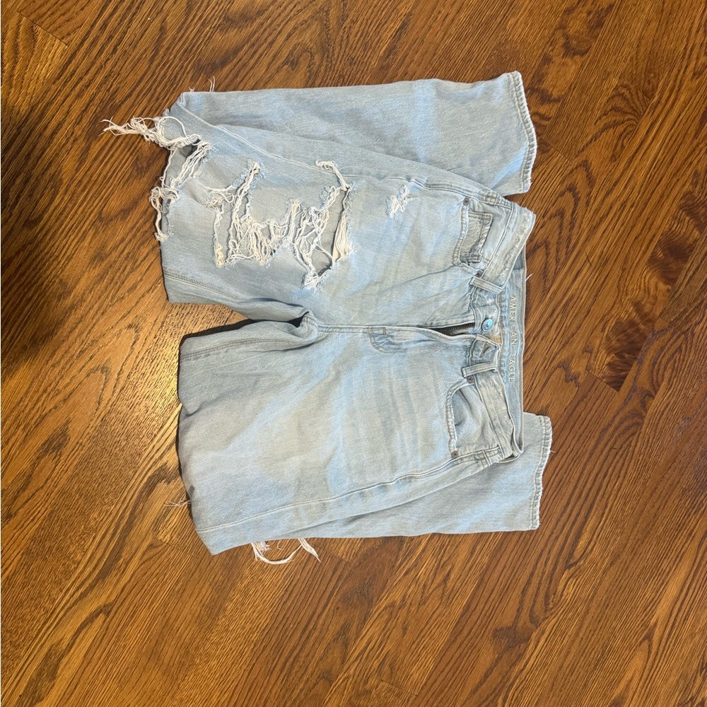 American Eagle ripped jeans